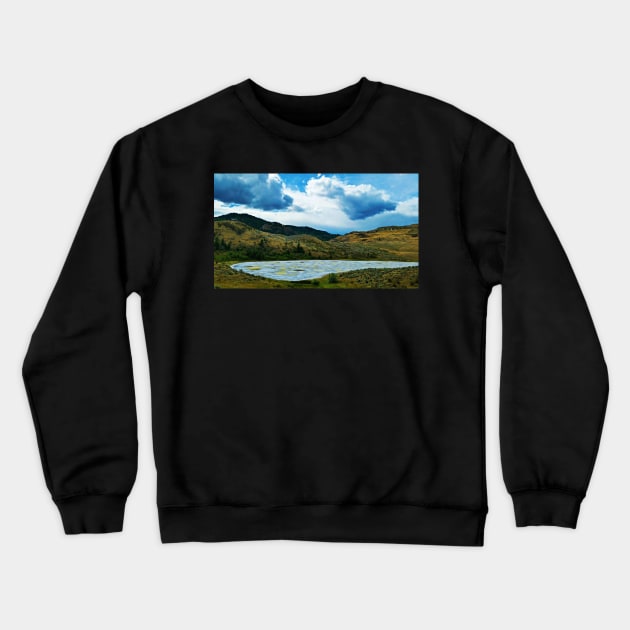 Spotted Lake Crewneck Sweatshirt by kchase